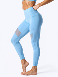 Contrast Panel High-Rise Leggings