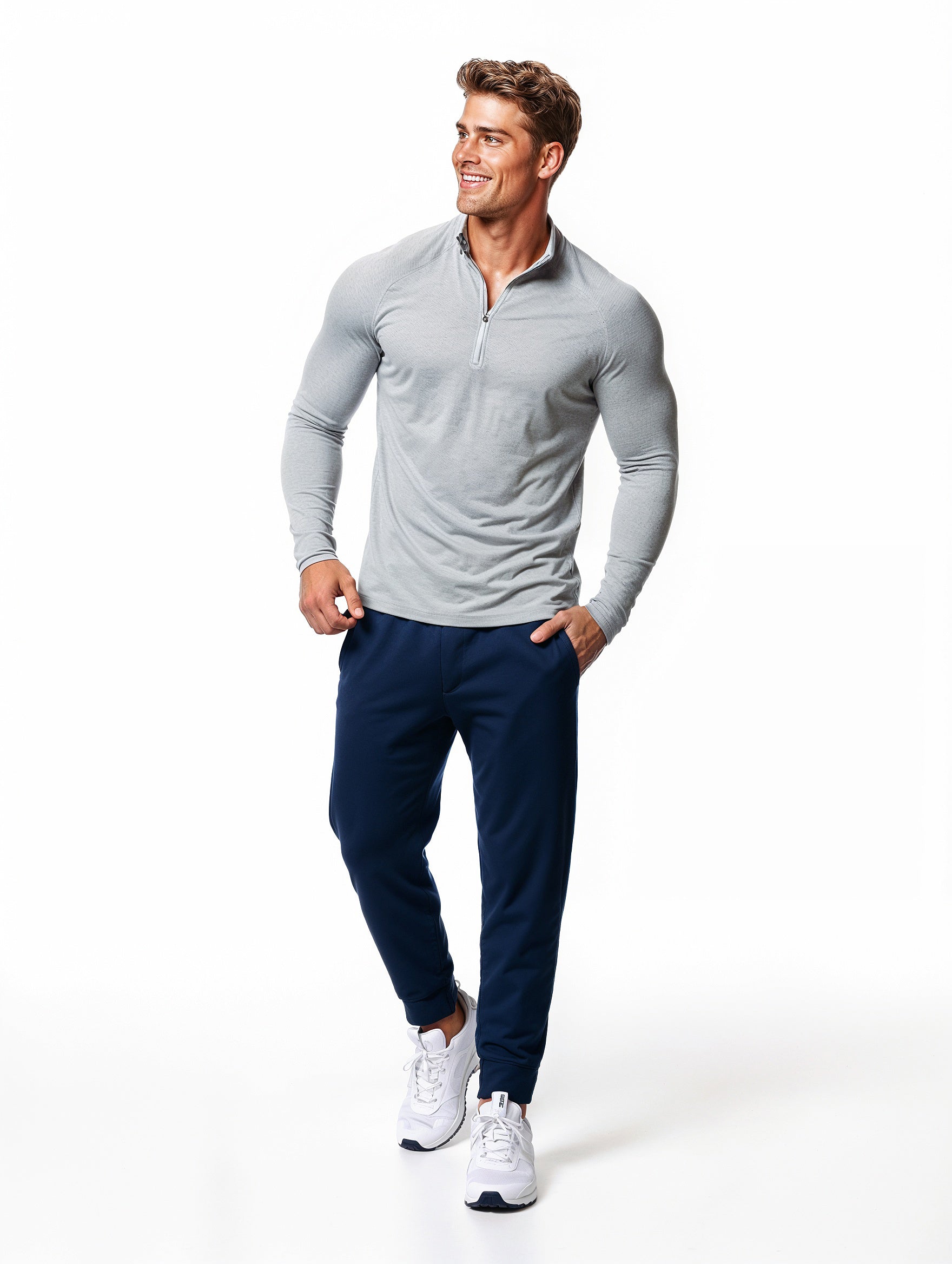 Half-Zip Performance Joggers 1