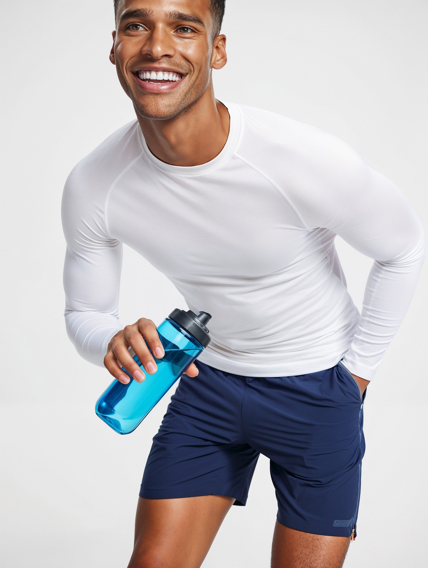 Sport Squeeze Bottle with Straw