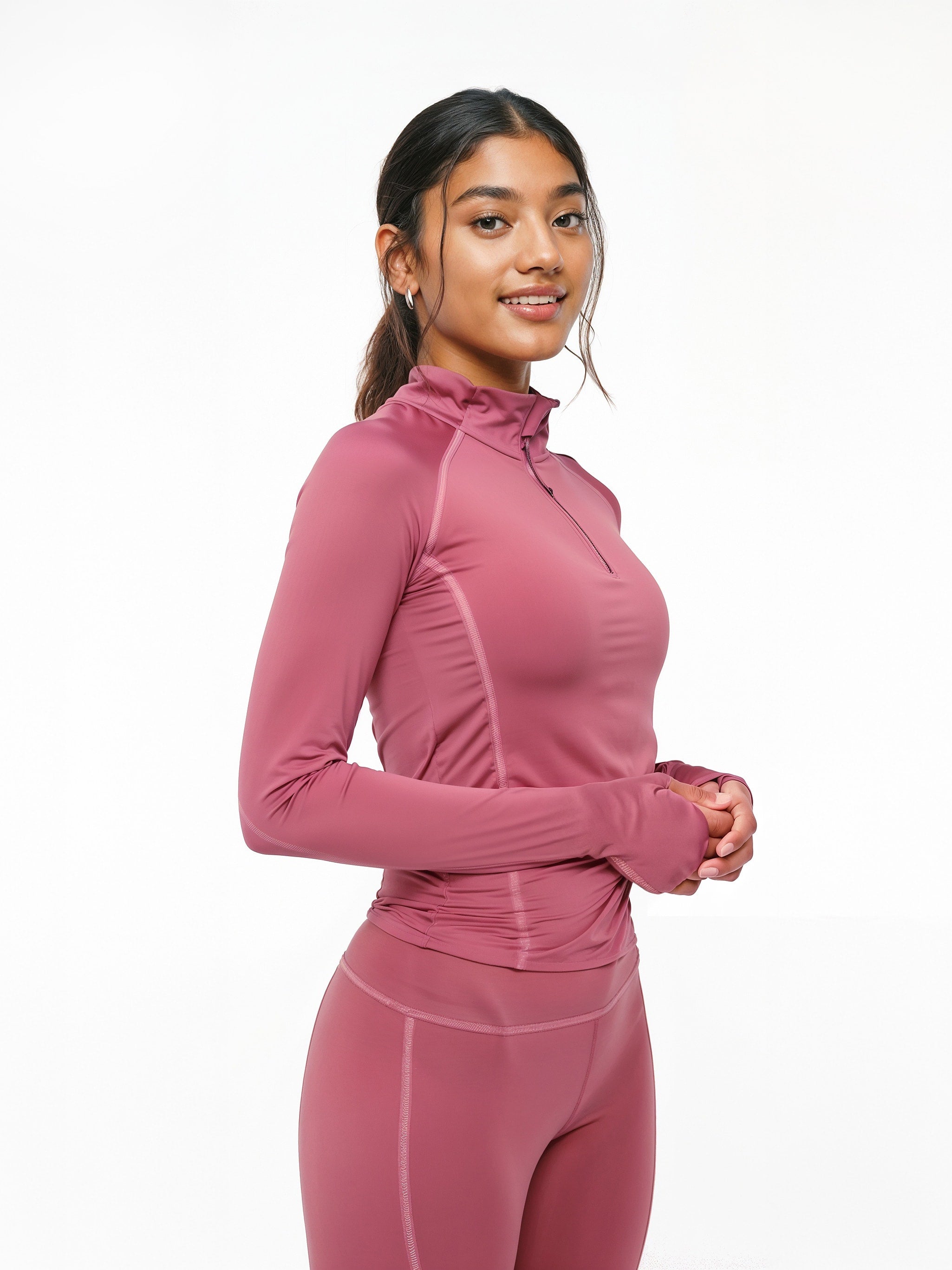 Fitted Quarter-Zip Training Top 1