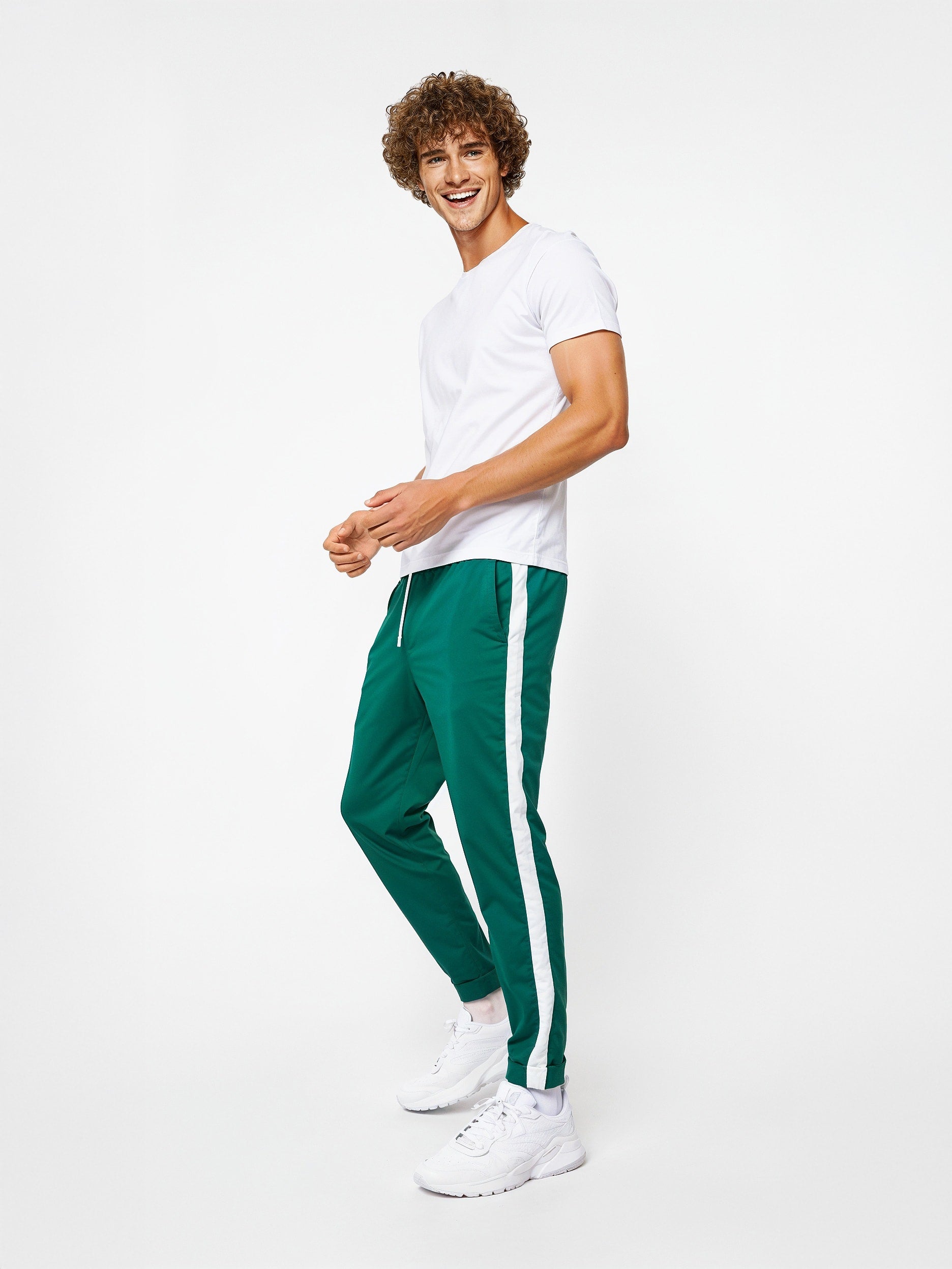 Retro Stripe Track Pants