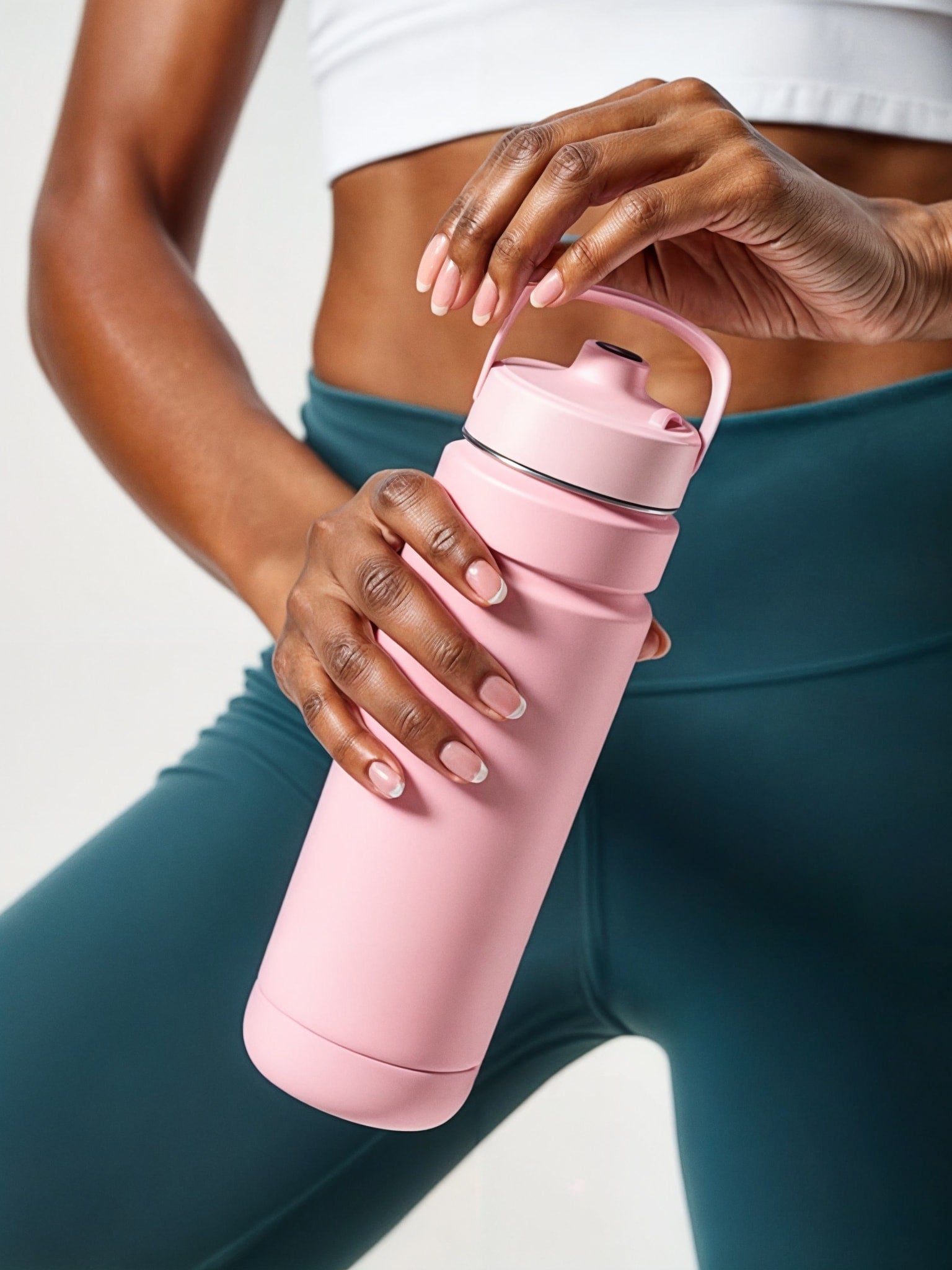 Wide-Mouth Carry Bottle with Handle