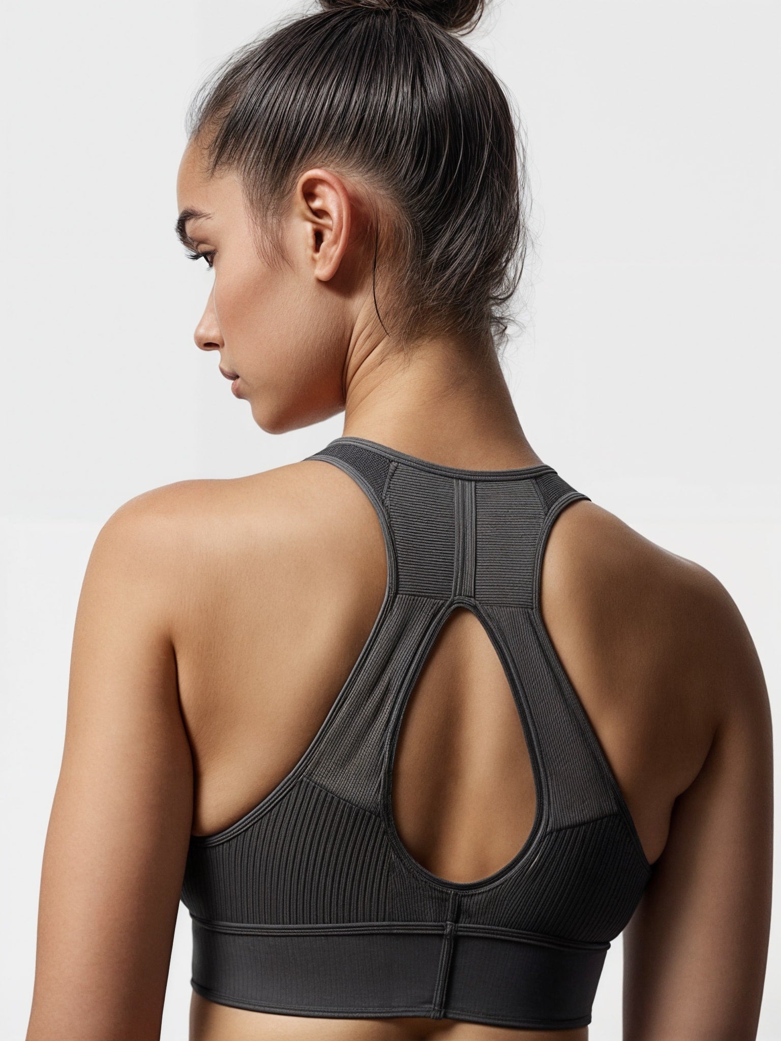 Mesh Panel Bra