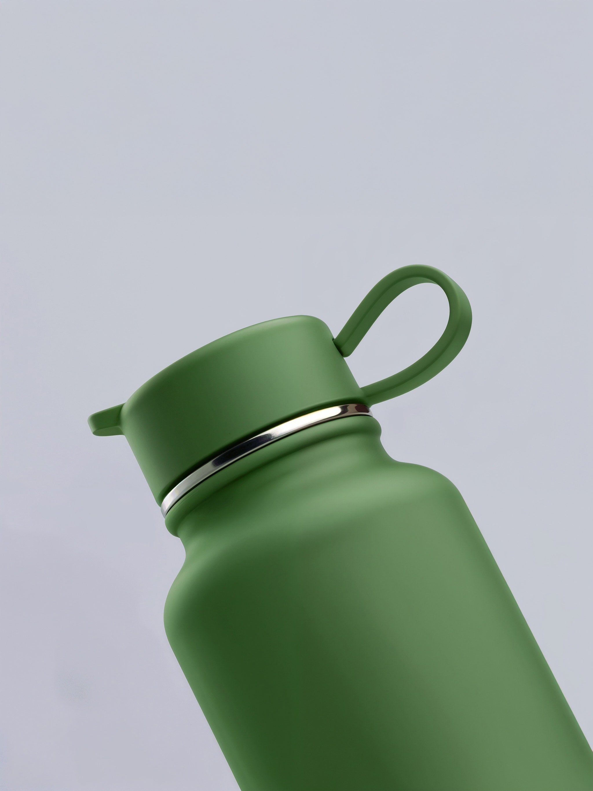 Insulated Flip-Top Bottle with Handle