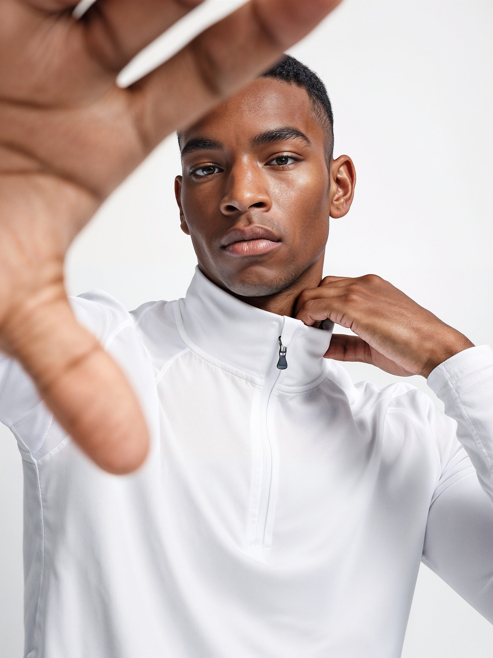 Quarter-Zip Long Sleeve Pullover